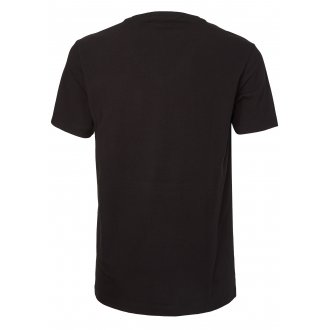 T-shirt col V Calvin Klein en coton noir