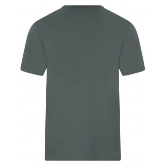 T-shirt col rond Timberland en coton vert avec logo floqué