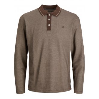 Polo Premium Win Polo coupe regular fit chocolat