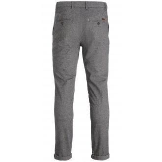 Pantalon Premium Marco Fury en coton mélangé coupe slim fit gris