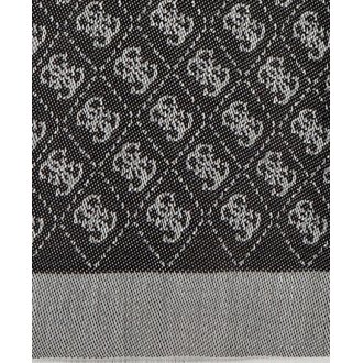 Foulard Guess gris anthracite à logotype de monogramme 4G