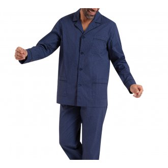 Homme Vêtements Vêtements de nuit Pyjamas et vêtements dintérieur Chemises de nuit EMINENCE pour homme en coloris Bleu Pyjama court coton Pyjamas 