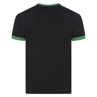 T-shirt Junior Garçon Teddy Smith TICLASS en coton marine avec logo imprimé vert