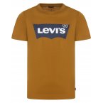 T-shirt col rond Levi's® junior Garçon en coton avec manches courtes camel