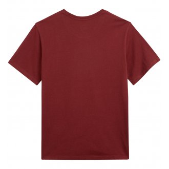 T-shirt col rond coupe ample Levi's® en coton bordeaux