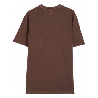 T-shirt Levi's® en coton marron à manches courtes et col rond