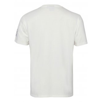 T-shirt Kaporal coton droite avec manches courtes et col rond écru