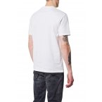 T-shirt Kaporal en coton biologique blanc coupe droite avec col rond