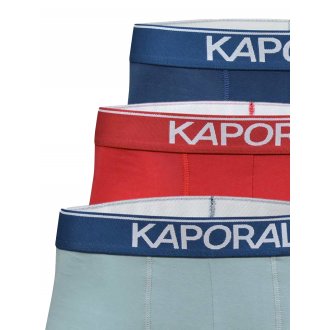 Lot de 3 Boxers Kaporal coupe fermée multicolore