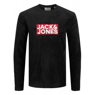 Ensemble de jogging loungewear en velours Jack & Jones noir