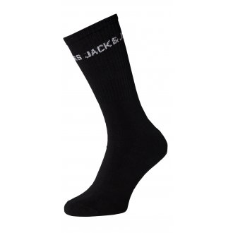 Lot de 5 paires de chaussettes Junior Garçon Jack & Jones coton mélangé noires