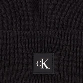 Bonnet Calvin Klein en coton noir