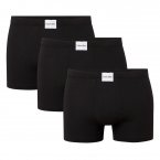 Lot de 3 Boxers Calvin Klein coton fermée noirs