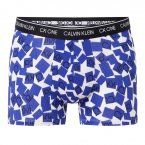 Boxer Calvin Klein en coton bleu logo all-over