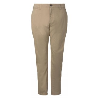 Pantalon TOM TAILOR + en coton beige