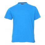 T-shirt avec manches courtes et col ras du cou North 56°4 coton mélangé bleu