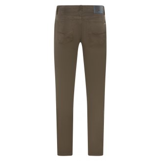 Pantalon Cardin Sportswear Future Flex en coton mélangé brun