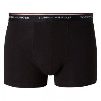 Boxer Tommy Hilfiger Big & Tall jersey de coton fermée noir