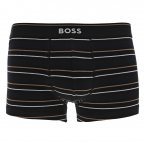 Boxer Boss coton noir rayé