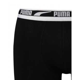 Lot de 2 Boxers Puma coton noir