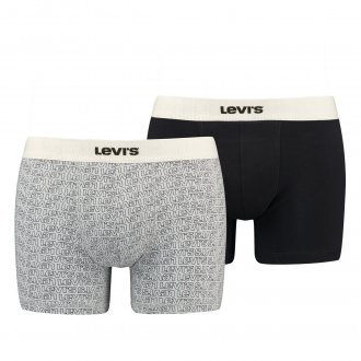 Boxers Levi's® en coton multicolores, lot de 2