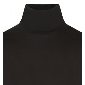 T-shirt avec manches longues et col montant Levi's® coton noir
