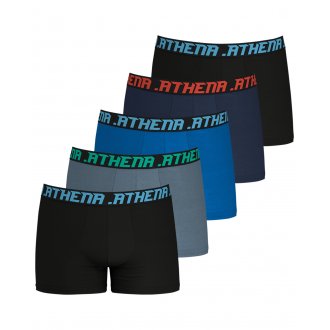Boxer Athena coton multicolore