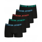 Boxer Athena coton noir