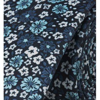Cravate Jack & Jones Premium bleu marine imprimé floral