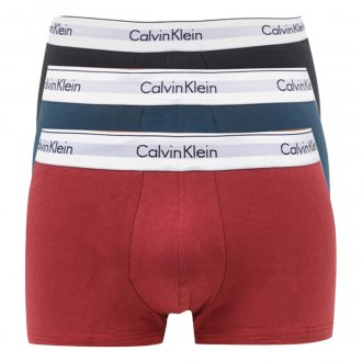 Boxers Calvin Klein en coton multicolores, lot de 3
