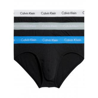 Lot de 3 slips Calvin Klein coton noir