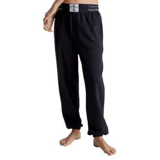 Pantalon de pyjama Calvin Klein coton noir