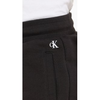 Short Junior Garçon Calvin Klein en coton biologique mélangé noir