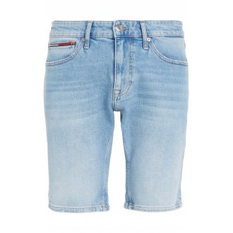 Short Tommy Jeans coton bleu