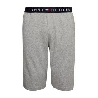 Short de pyjama Tommy Hilfiger coton gris