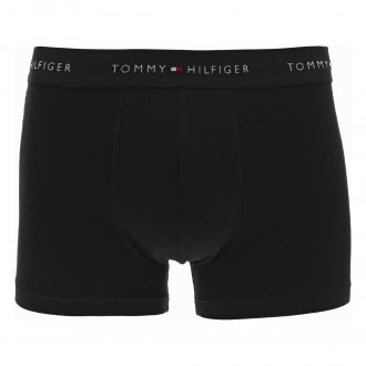 Boxers Tommy Hilfiger en coton biologique mélangé noir, lot de 3