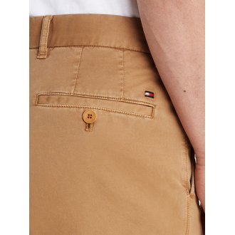 Pantalon slim style cargo Tommpy Hilfiger en coton beige à poches latérales