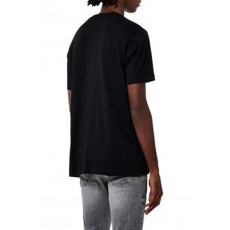 T-shirt à col rond et coupe droite Kaporal en coton biologique noir
