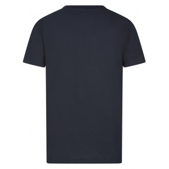T-shirt Junior Garçon avec manches courtes et col v Levi's® coton marine