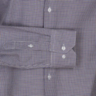 Chemise Bande Originale avec manches longues et col français en coton blanc