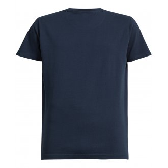 T-shirt avec manches courtes et col rond J&JOY coton marine