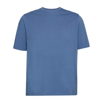 T-shirt avec manches courtes et col rond Tommy Hilfiger Big & Tall coton indigo