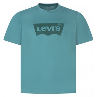T-shirt avec manches courtes et col rond Levi's® coton canard