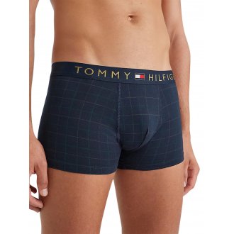 Coffret Tommy H Sportswear en coton biologique mélangé bleu marine rayés
