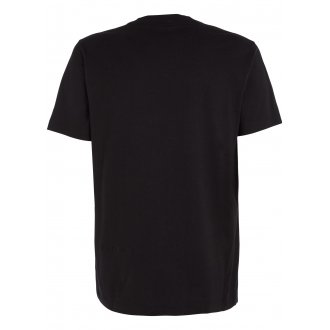 T-shirt Calvin Klein coton avec manches courtes et col rond noir