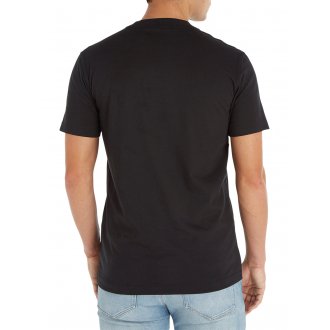 T-shirt Calvin Klein coton avec manches courtes et col rond noir