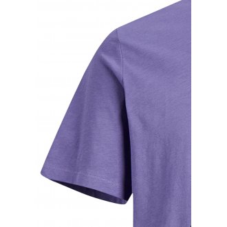T-shirt Jack & Jones avec manches courtes et col rond violet