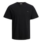T-shirt Jack & Jones avec manches courtes et col rond noir