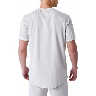 T-shirt col rond Project X avec manches courtes gris clair