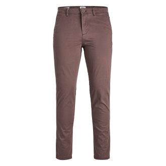Pantalon Premium Marco Bowie en coton marron